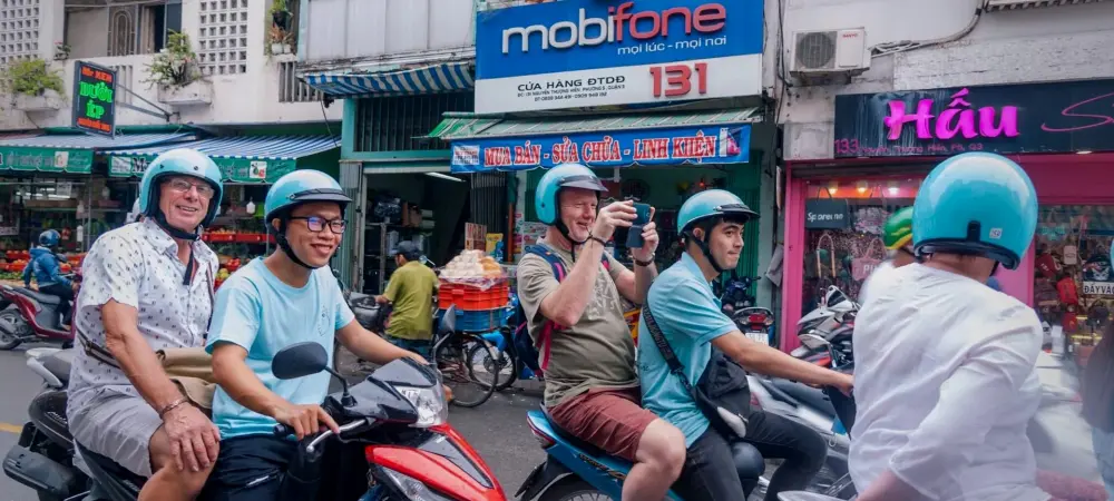 Saigon Motorcycle Adventure HCMC SVG Banner