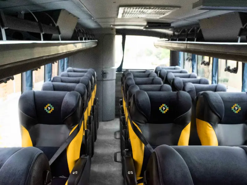 VIP Bus Peru Tour with 145° reclining seats